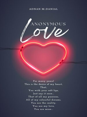 cover image of Anonymous Love